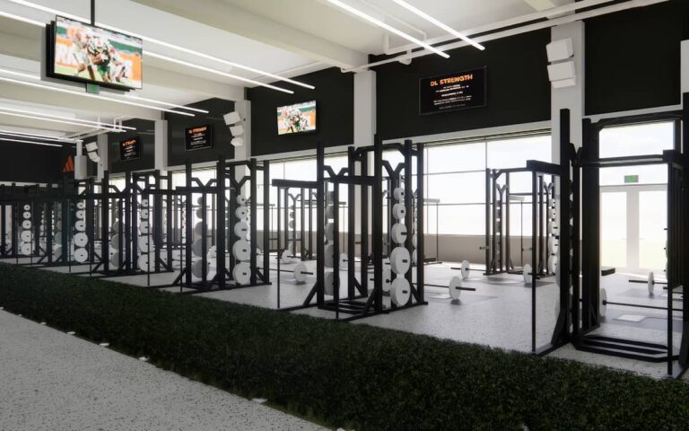 2025 UM Interior Practice Field & Weightroom Feature Image